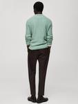 Джемпер из смесовой шерсти Iacopo Mango, Turquoise - фото 4