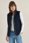 Жилет с капюшоном Cecil, Blau - фото