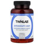 Twinlab, Калий в капсулах, 99 мг, 180 капсул - фото
