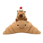 Плюшевая кукла капибара 20 см высота LALABABY - фото 5