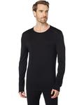 Футболка Icebreaker 260 Tech Merino Base Layer Long, черный - фото