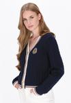 Кардиган DreiMaster Cardigan, Navy Offwhite Wine Red/Blue - фото