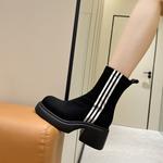 Ботильоны женские черный Ouumeis - фото 5