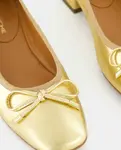 Туфли на каблуке Latouche, золотой - фото 5