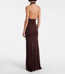 Платье макси с халтернеем Reed Aya Muse, Bark - фото 3