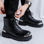 Ботинки Martin мужские черный Product B - фото 5