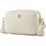 Tommy Hilfiger Монограмма наплечная сумка, Black BDS - фото 3