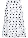 Marni юбка A-силуэта в горох, белый - фото
