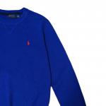 Джемпер с вышитым логотипом Polo Ralph Lauren, синий - фото 5