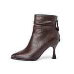 Ботильоны женские 7,5 см KEKAFU, Ancora Red - фото