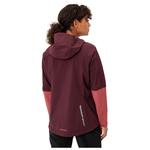 Велосипедная куртка Vaude Women's Moab Rain II, цвет Cassis Uni - фото 4