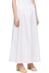 Юбка макси со шнурком Matteau, белый - фото 2