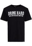 Футболка King Kerosin Drink Hard, черный - фото