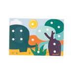 Janod, первый деревянный пазл, мозаика, 2+ - фото 16