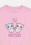 Толстовка Lindex CATS AND HEARTS PLACEMENT, Light Pink - фото 5