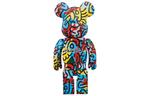 Keith Haring DesignerCon эксклюзивная многоцветная BE@RBRICK - фото 3