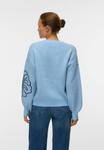 Джемпер Vero Moda VMHEART , Cashmere Blue/Light Blue - фото 3