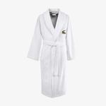 Хлопковый халат Rene Lacoste, цвет blanc - фото