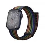 Penc Iwatch Часы Strap Apple Compatibility Nylon Material 49mm, Two sections of nylon velcro-strap strap [sea shell color] - фото 5