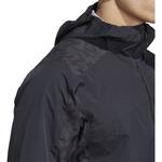 Куртка adidas Xperior Hybrid Hoodie Rain, черный - фото 2