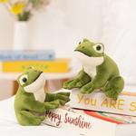 Плюшевая игрушка милая лягушка высота 12см Bitter purchase - фото 9