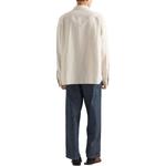 Рубашка из шамбре PRADA, бежевый - фото 4