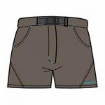 Шорты Trangoworld Keva, коричневый - фото