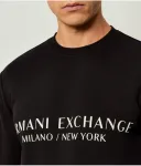 Толстовка Regular fit Armani Exchange, черный - фото 4