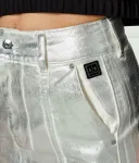 Джинсовая юбка Armani Exchange, серый - фото 4