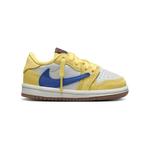 Кроссовки Jordan 1 Retro Low OG SP Travis Scott Canary TD, желтый - фото 2