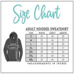 Толстовка с капюшоном Script heart La Pop Art, Black - фото 3