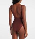 Цельный купальник Magda Butrym, коричневый - фото 3