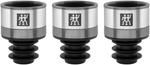 Набор вакуумных пробок для вина Zwilling Fresh & Save, 3 штуки, серый - фото 2