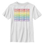 Футболка с градиентным принтом для мальчиков 6-20 Marvel - фото