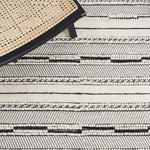 Ковер SAFAVIEH, 275 x 366 см, Natura Collection, Black & Ivory, ручная работа, плоское плетение, бохо-фермерский стиль, шерсть, идеально для помещений с высокой проходимостью в гостиной, спальне (NAT281Z) - фото 6