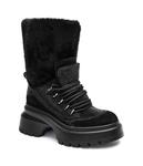 Утепленные ботильоны на платформе shiloh Michael Kors, черный - фото