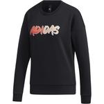 Adidas Свитшот женский черный - фото 3