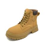 BIGTREE Женские желтые ботинки Martin - фото