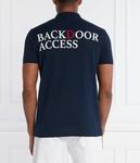 Футболка поло мужская Dsquared2 на пуговицах, синий - фото 4