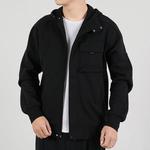 Куртка adidas Th Htt Peach Sports hooded Windproof Jacket Black, черный - фото 4
