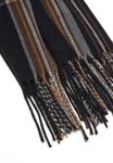 Шарф PIOMBO Scarf, Black White/Black - фото 3