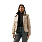 Куртка пуховая CALVIN KLEIN женская, PED-Молочный чай кофе - фото 8