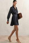 Платье Reiss Shirt dress, Navy/Blue - фото 2