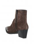 Ботильоны Ras, серо-коричневый - фото 3