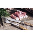 Нож для стейка 23 см, коричневый - фото 3