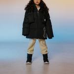 Детская утепленная куртка MLB, черный - фото 8