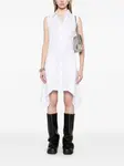 Платье мини без рукавов Helmut Lang, белый - фото 2