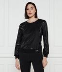 Свитер Loose fit Liu Jo Sport, черный - фото