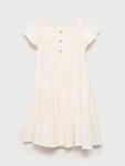 Детское платье Savana с ярусами Mango, White - фото 3