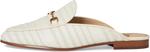 Лоферы Sam Edelman Linnie, цвет White/Natural Striped Linen - фото 4
